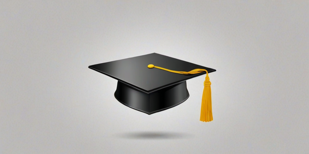graduation cap transparent background