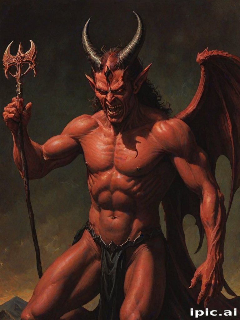 photo of satan