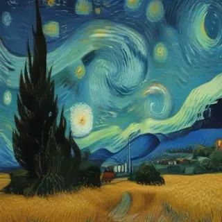iphone van gogh wallpaper