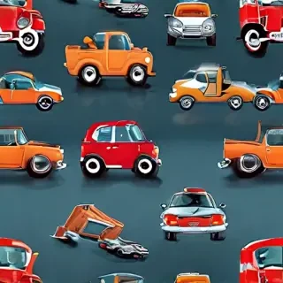 cartoon car wallpaper