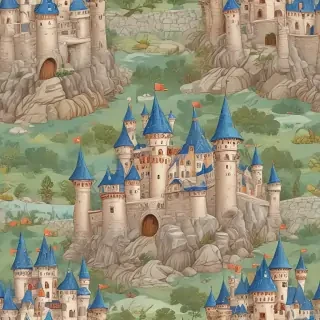 cartoon castle