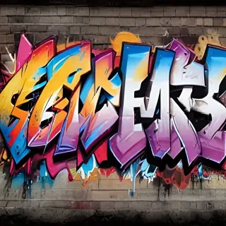 graffiti art background