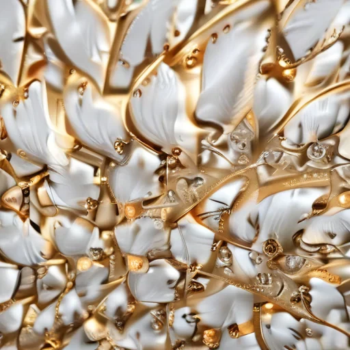 elegant white and gold background