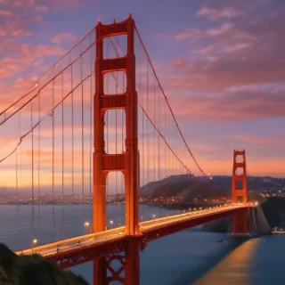 clipart golden gate bridge