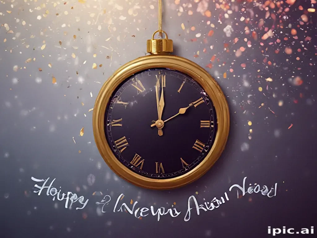 happy new year desktop background