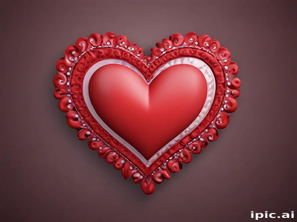 wallpaper 3d heart
