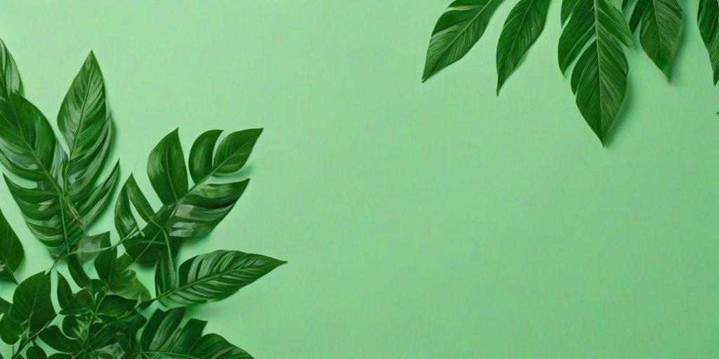 green aesthetic background