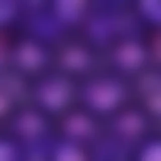 purple aesthetic heart