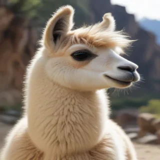 cute llama