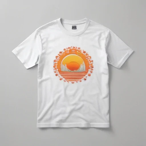 shirt white background