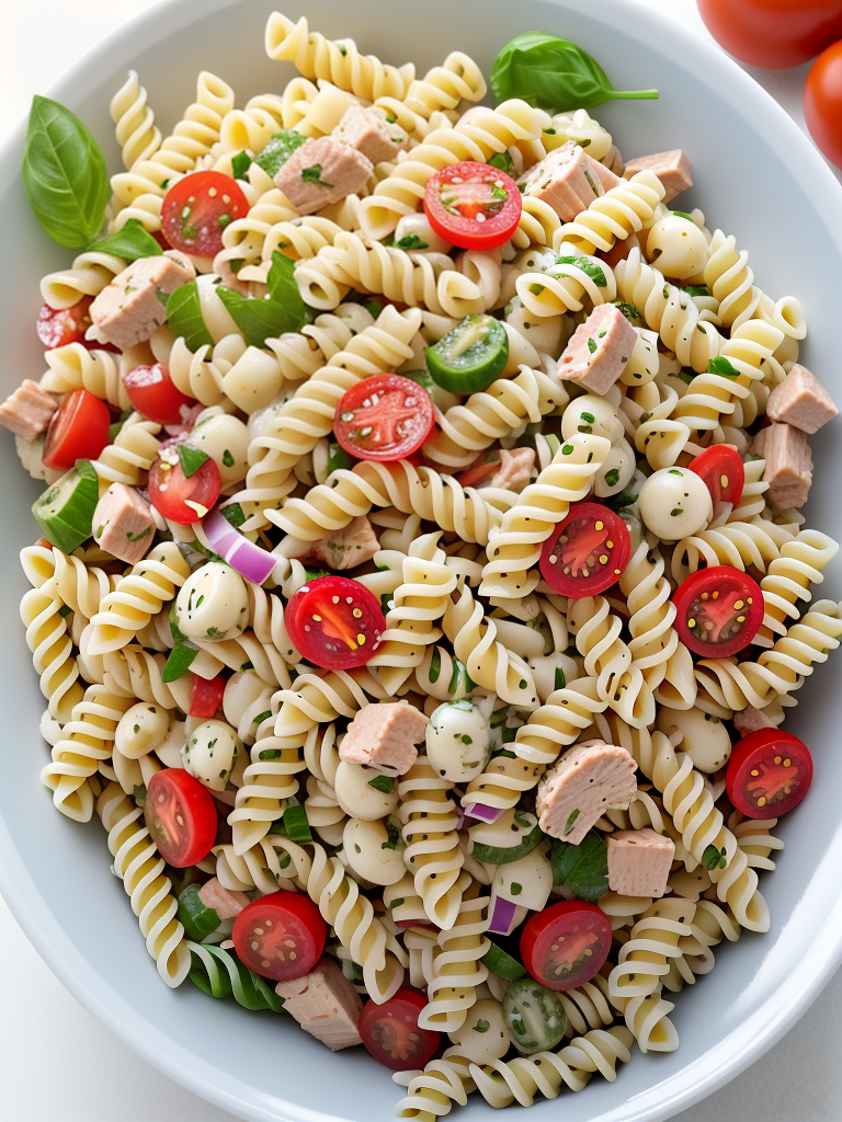 what to eat with pasta salad