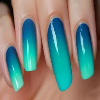 blue green gradient