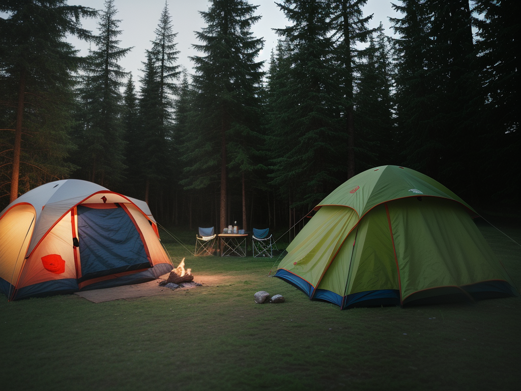 camping background