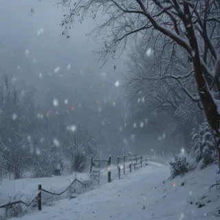 falling snow png