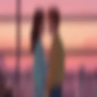 cartoon couple aesthetic