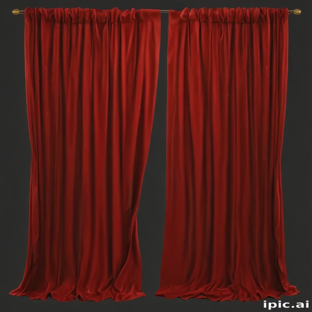 red curtain png