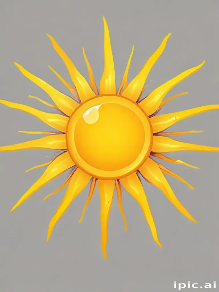 sun clipart transparent