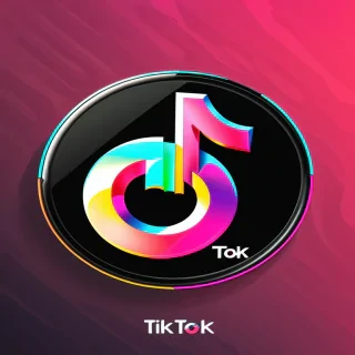 tik tok png logo