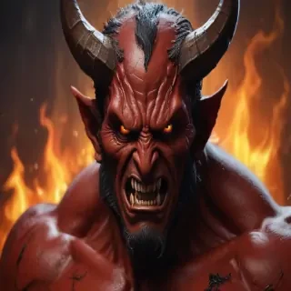 wallpaper of the devil