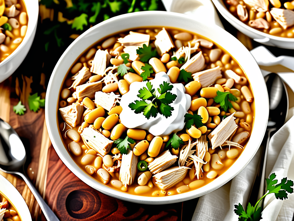 what to serve with white chicken chili