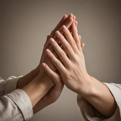 pray hands png