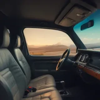 inside a car background