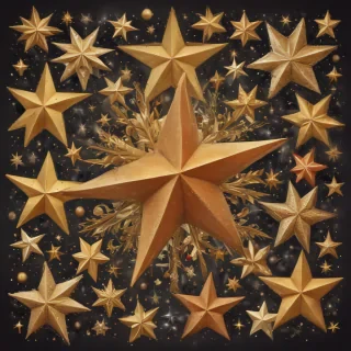 christmas stars clip art
