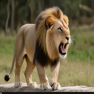 lion roar png
