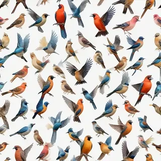 birds transparent background