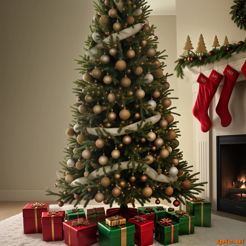 christmas tree pc wallpaper