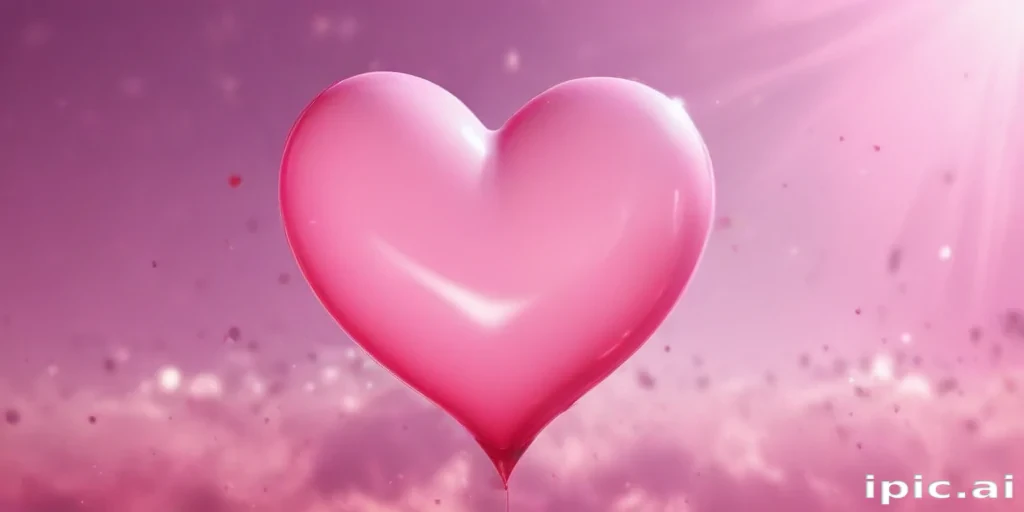 background pink heart