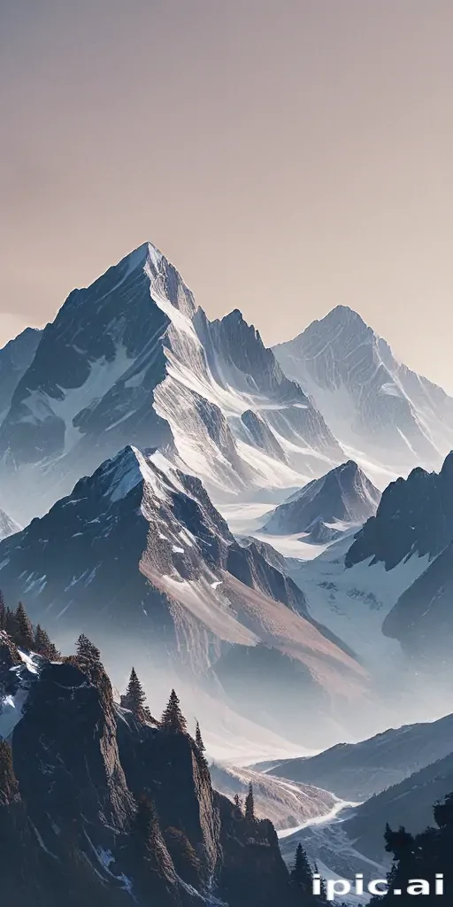 mountains transparent