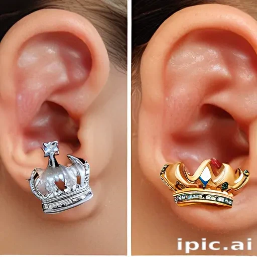 kings crown piercing