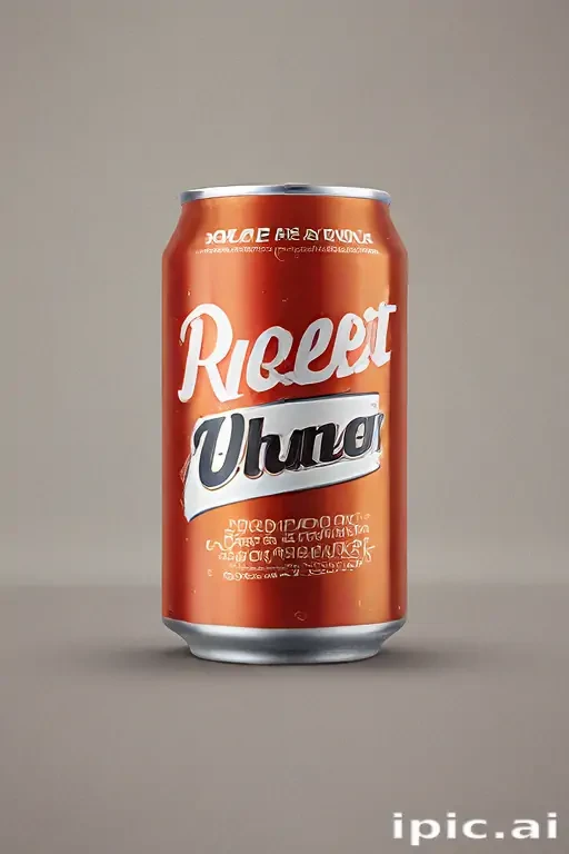 beer can mockup