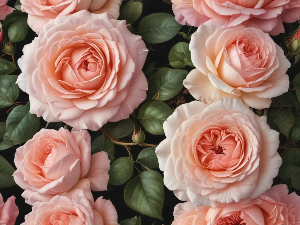 vintage rose illustration