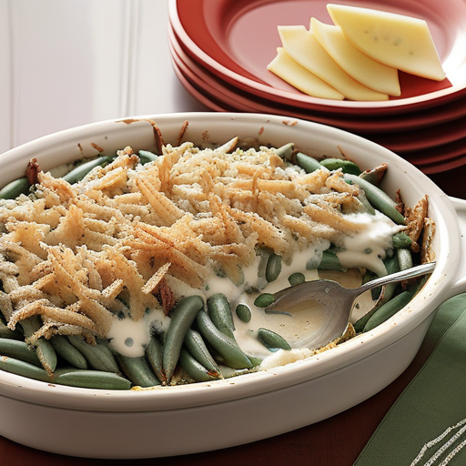 green bean casserole with sour cream