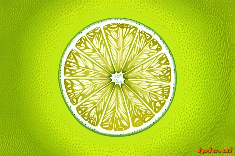 lime green background