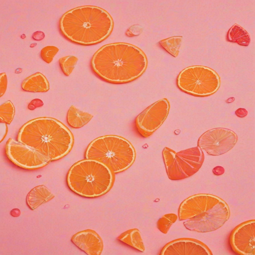 pink and orange aesthetic wallpaper