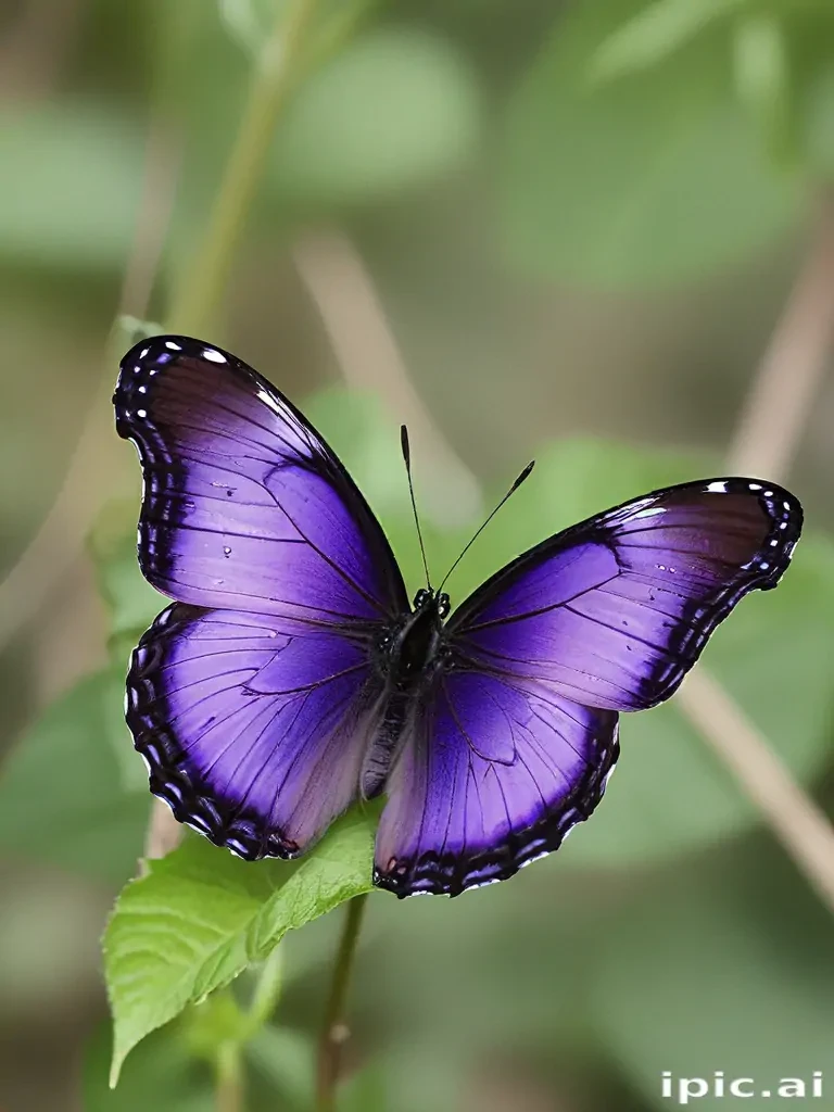 purple butterfly