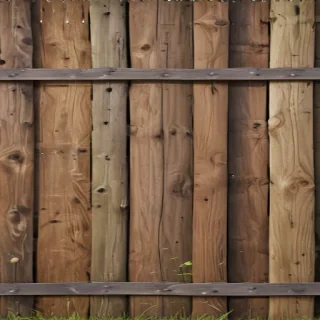 wood fence png
