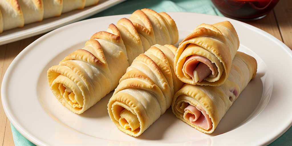 ham and cheese crescent roll ups
