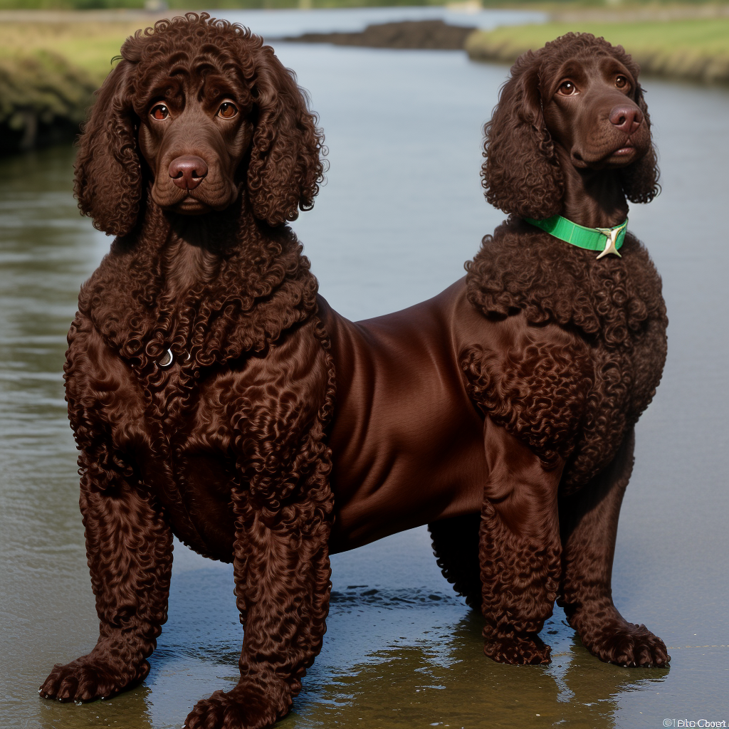 irish water spaniel