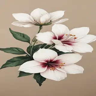 flower drawwing