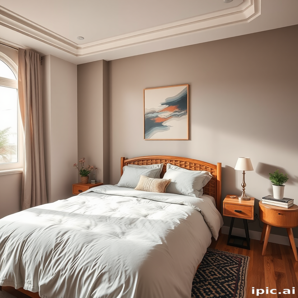 background of a bedroom