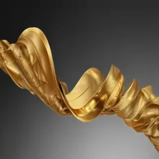 gold line png