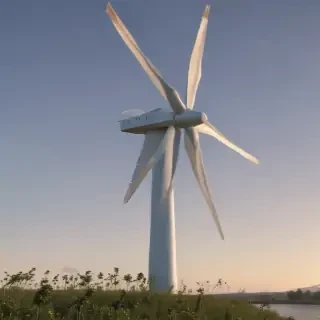 wind turbine png