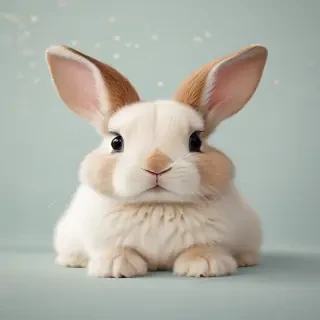 cute bunny background