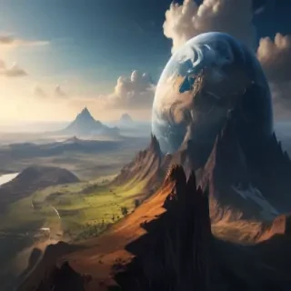 animated pic of earth