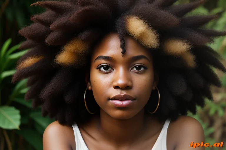 afro png
