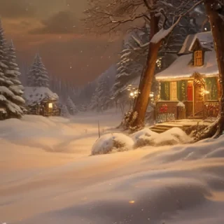 vintage merry christmas